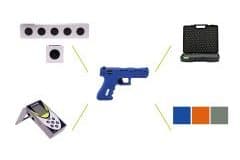 P3-E Kamera pistol Set (EcoAims Anzeigeeinheit, ELT550 & TAR100/60L Ziele) Bild 2